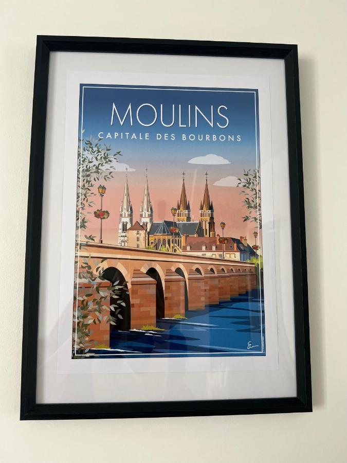 Apartmán Le Cocon Moulinois, Proche Gare Avec Services By Primo C0Nciergerie Moulins  Exteriér fotografie